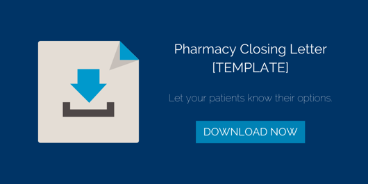 Pharmacy Closing Letter Download image